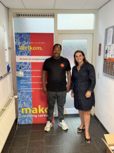 Mako Cleaning directeur met kandidaat