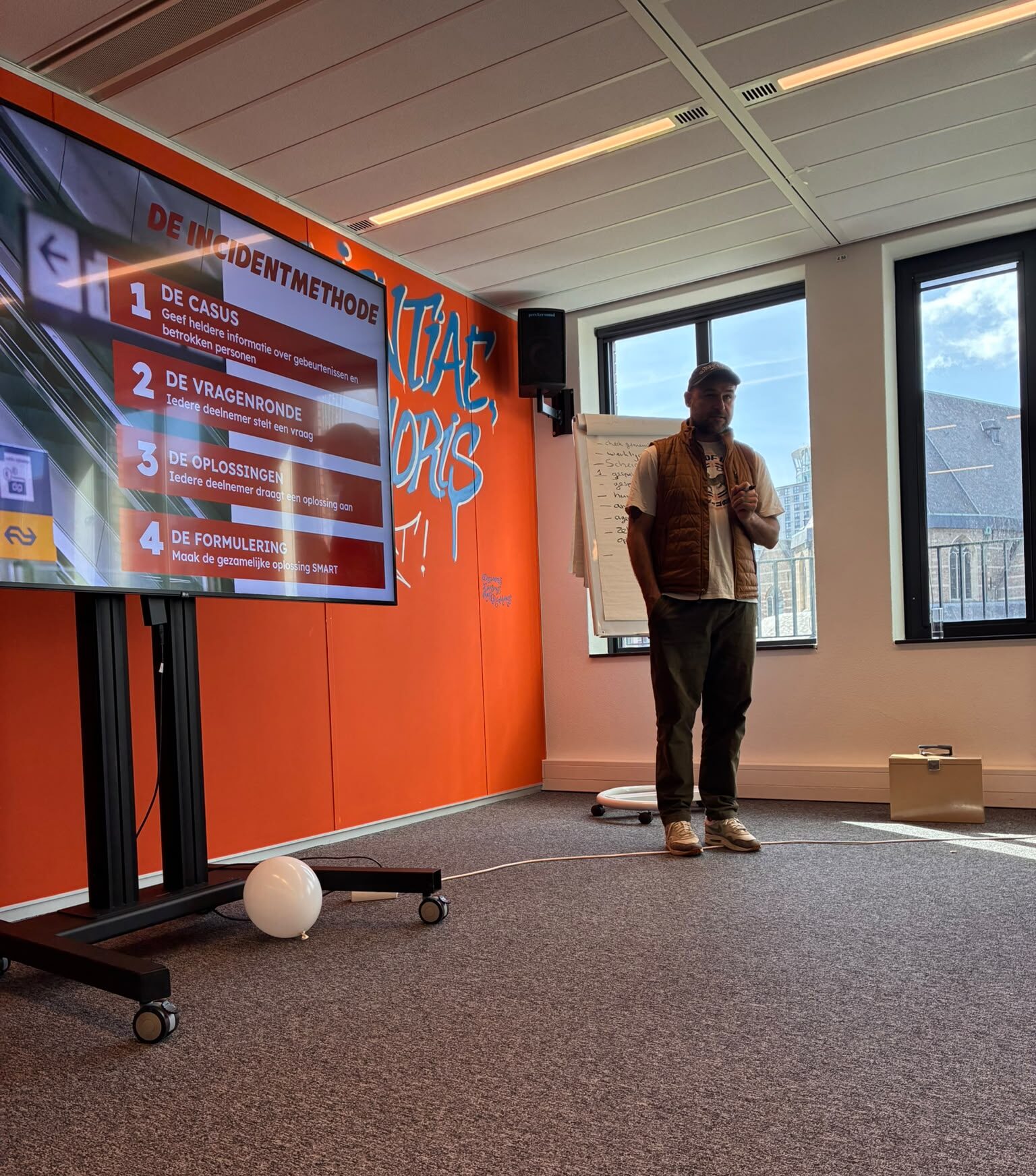 Foto training Samenwerken met statushouders