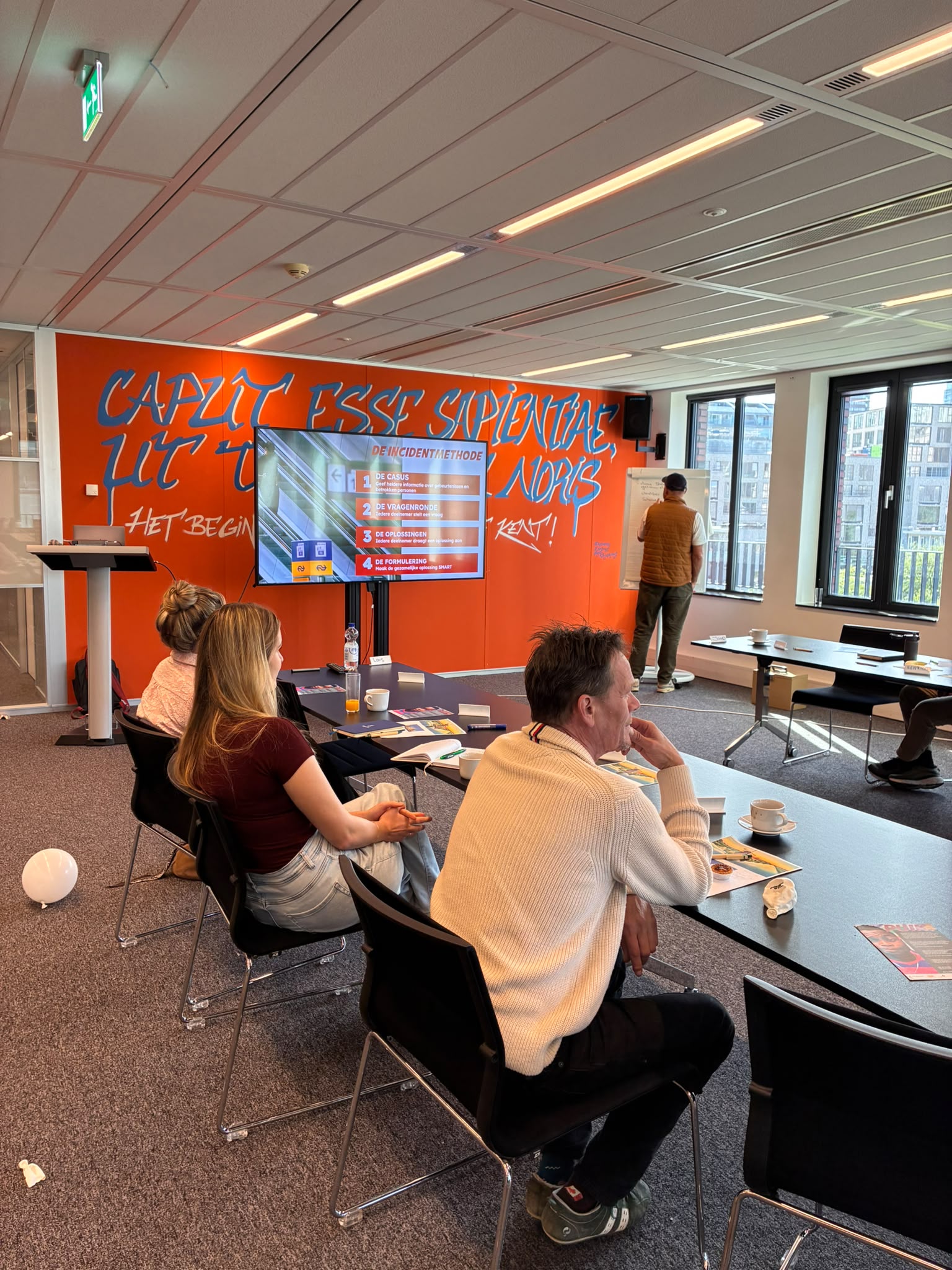 Foto training Samenwerken met statushouders